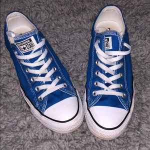 Blue Converse All Star Low Top